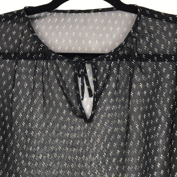 𝅺vintage sheer fruity long sleeve top - Picture 4 of 7